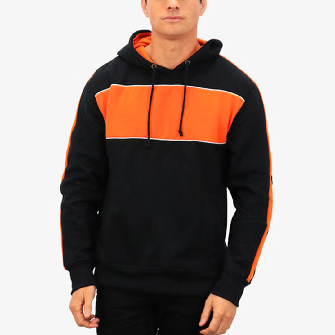 In Style Apparel Hoodies Black/Orange/White / XS In Style Apparel Fleece Hoodie