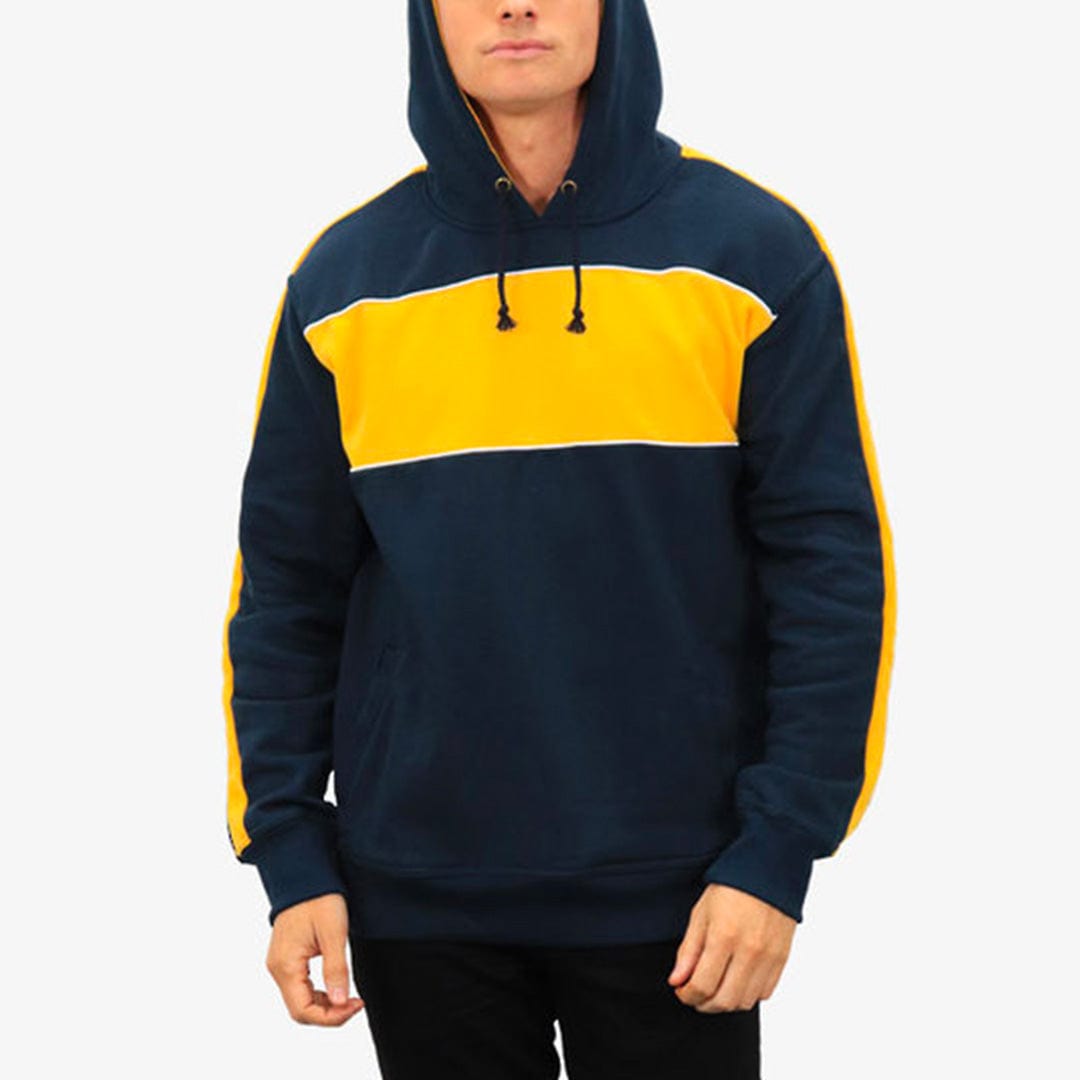 In Style Apparel Hoodies Navy/Light Gold/White / XS In Style Apparel Fleece Hoodie