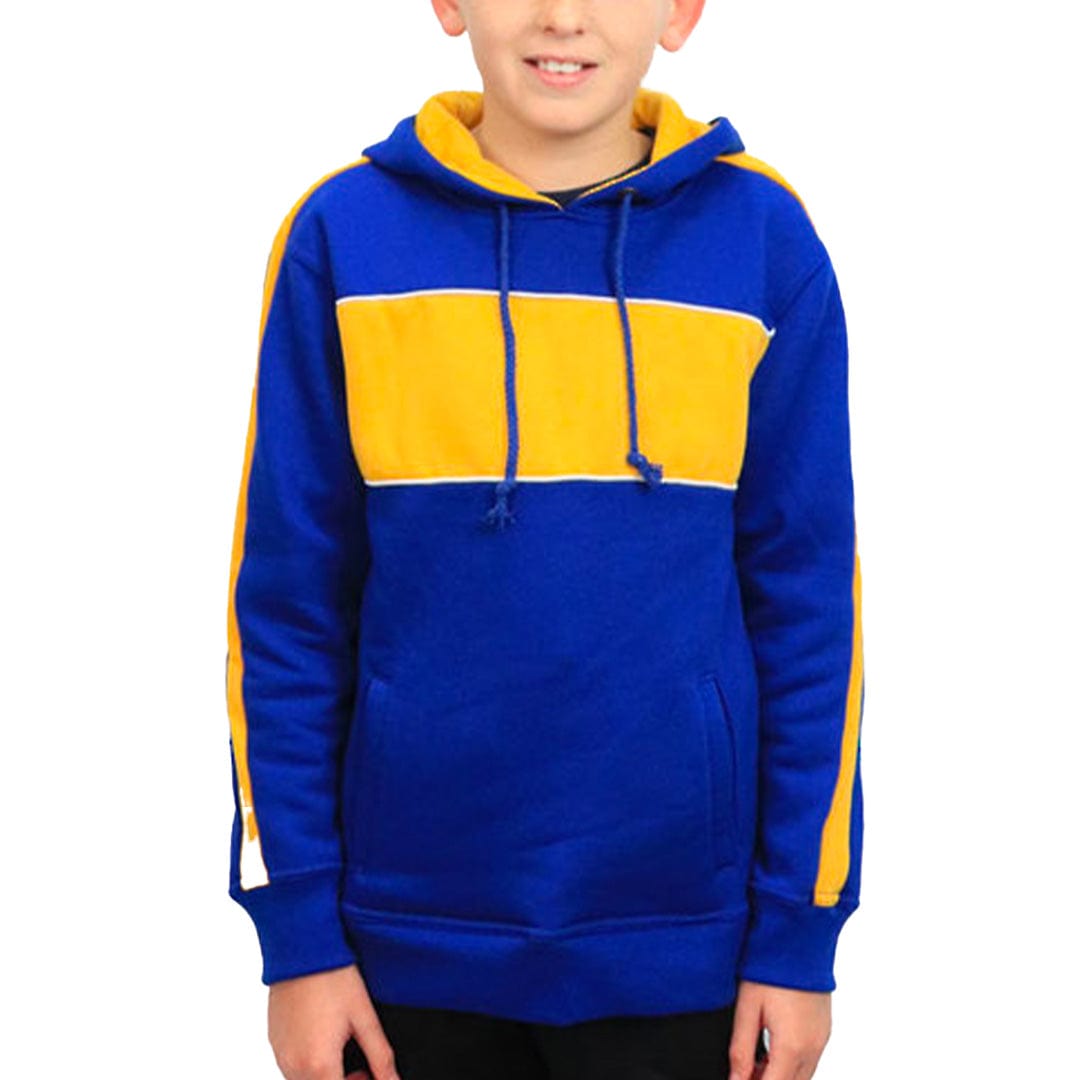 In Style Apparel Hoodies Royal/Light Gold/White / 6 In Style Apparel Fleece Kids Hoodie