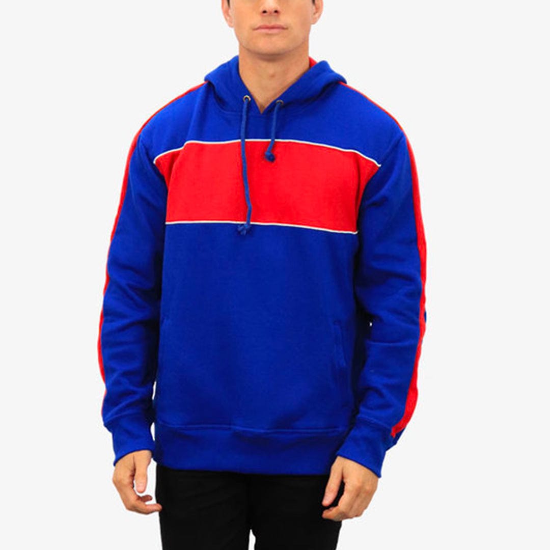 In Style Apparel Hoodies Royal/Red/White / XS In Style Apparel Fleece Hoodie