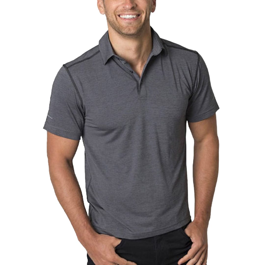 In Style Apparel Polos / Shirts Charcoal Heather / S In Style Apparel Mens Polo Shirt BKP700