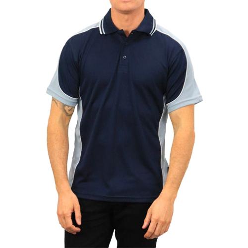 In Style Apparel Polos / Shirts Navy/Grey/White / XS In Style Apparel Mens Polo Shirt