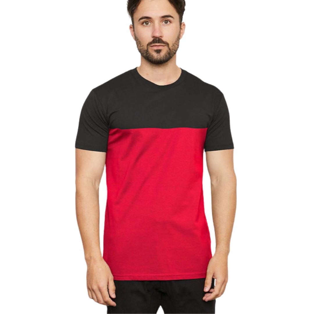 In Style Apparel T-Shirts Black/Red / S In Style Apparel Mens T-Shirt BKKST40