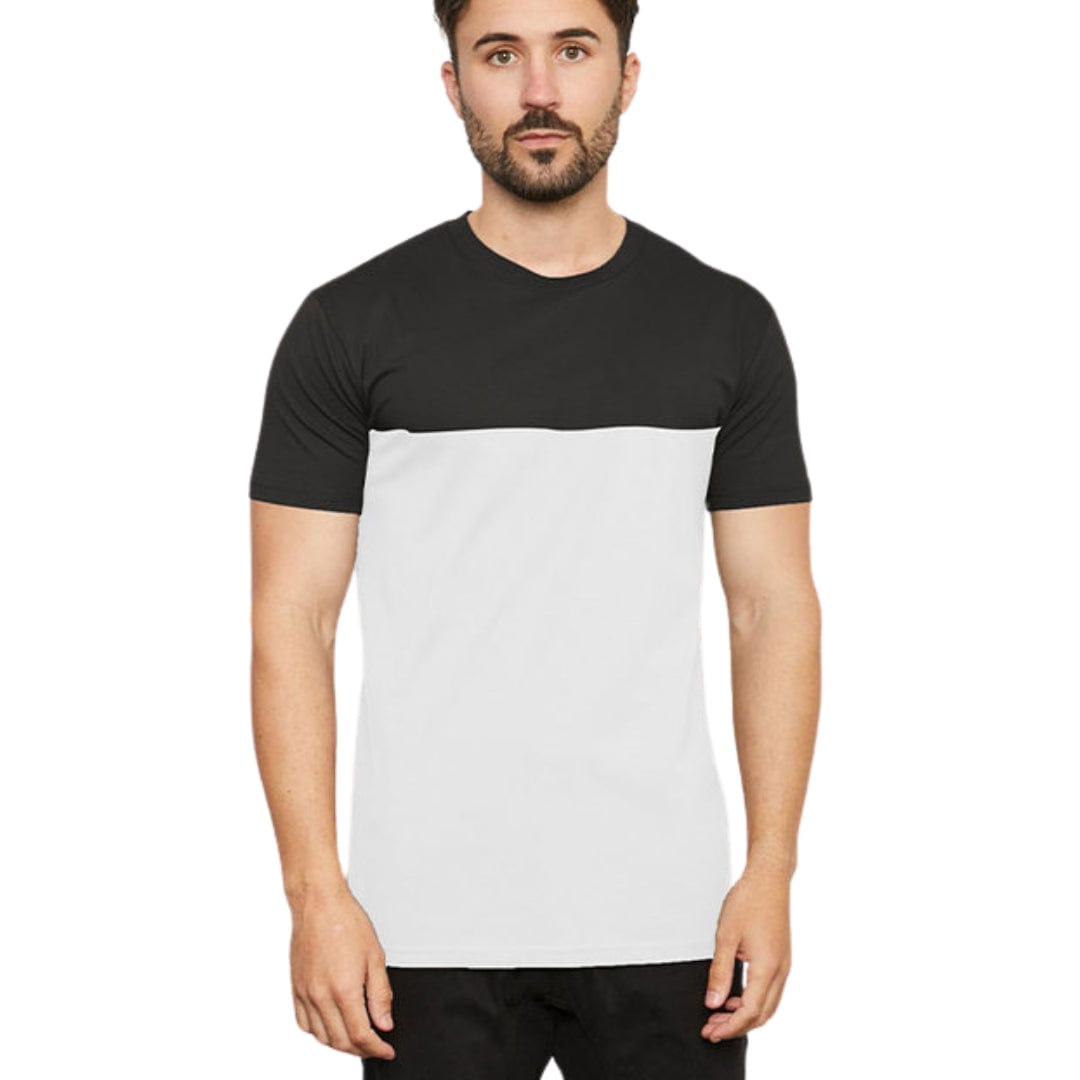 In Style Apparel T-Shirts Black/White / S In Style Apparel Mens T-Shirt BKKST40