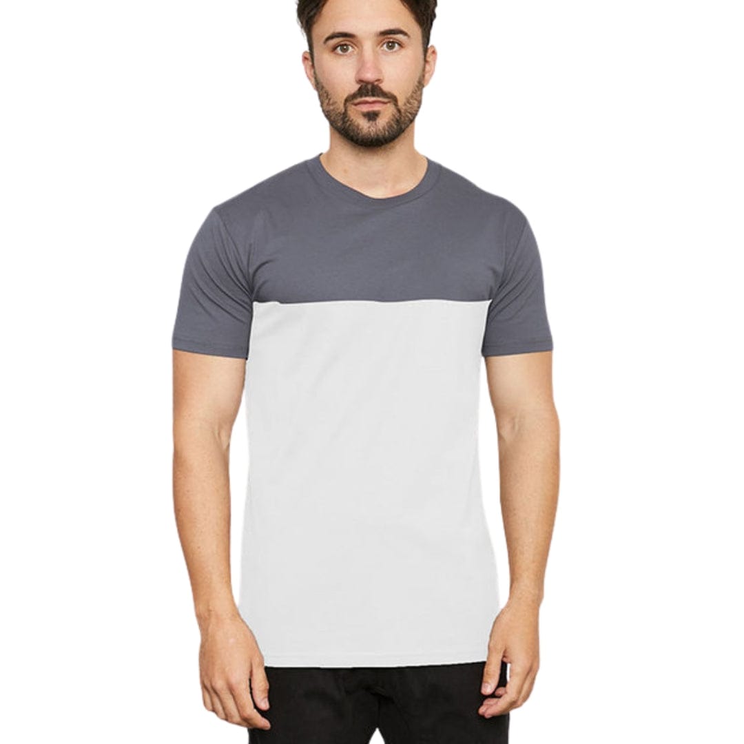 In Style Apparel T-Shirts Dark Grey/White / S In Style Apparel Mens T-Shirt BKKST40