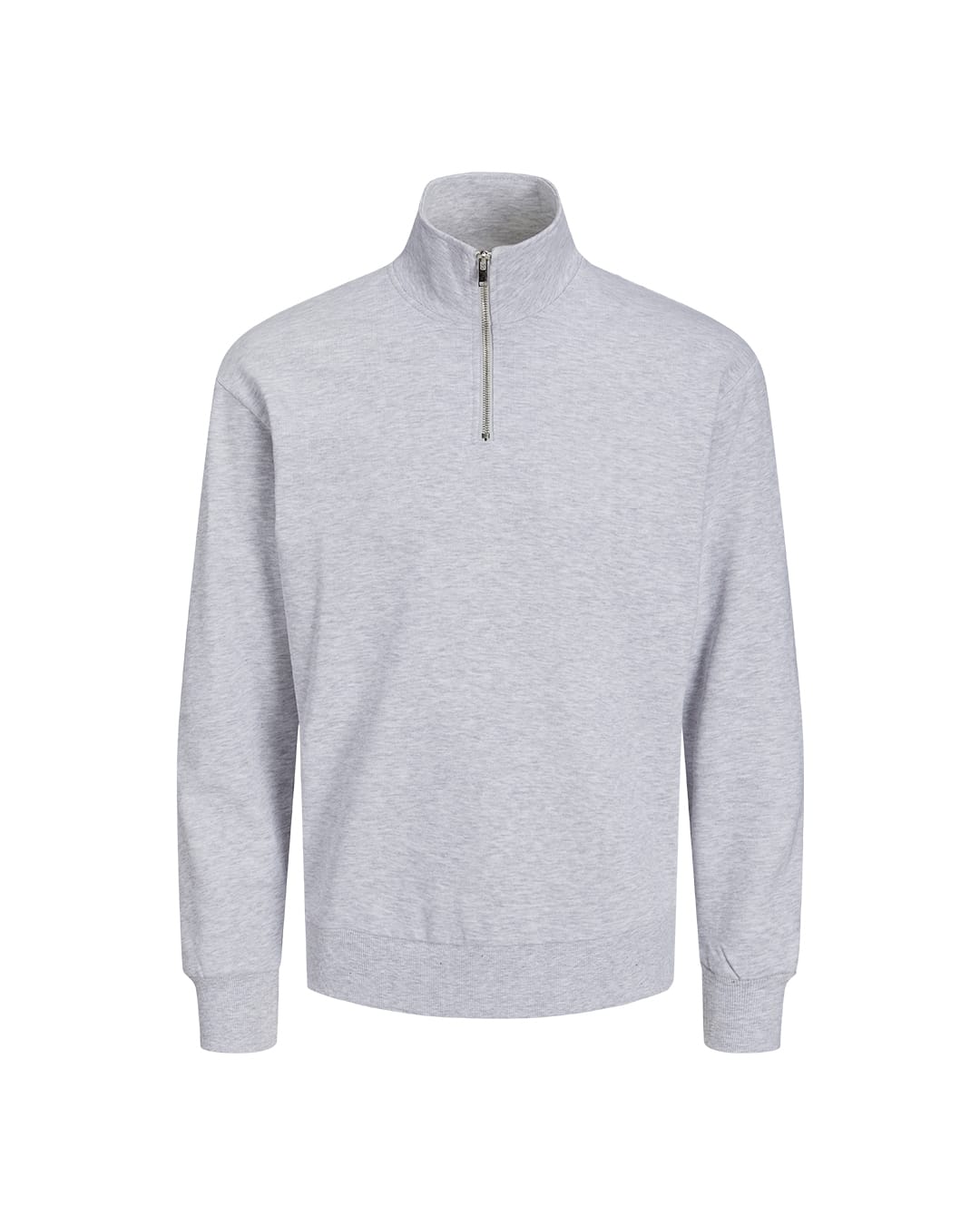 Jack & Jones Sweatshirts Light Grey Melange / XXS Jack & Jones Bradley Quarter-Zip