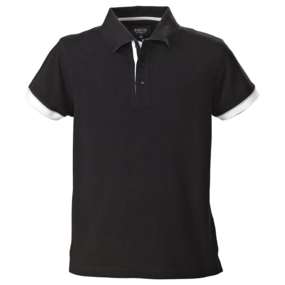 James Harvest Polos / Shirts Black / S James Harvest Anderson Men's Cotton Polo