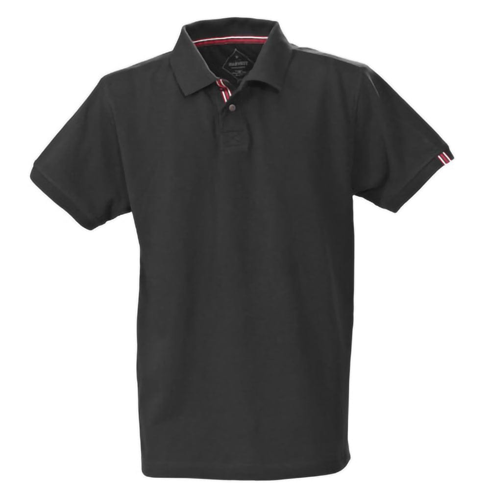 James Harvest Polos / Shirts Black / S James Harvest Avon Men's Cotton Polo