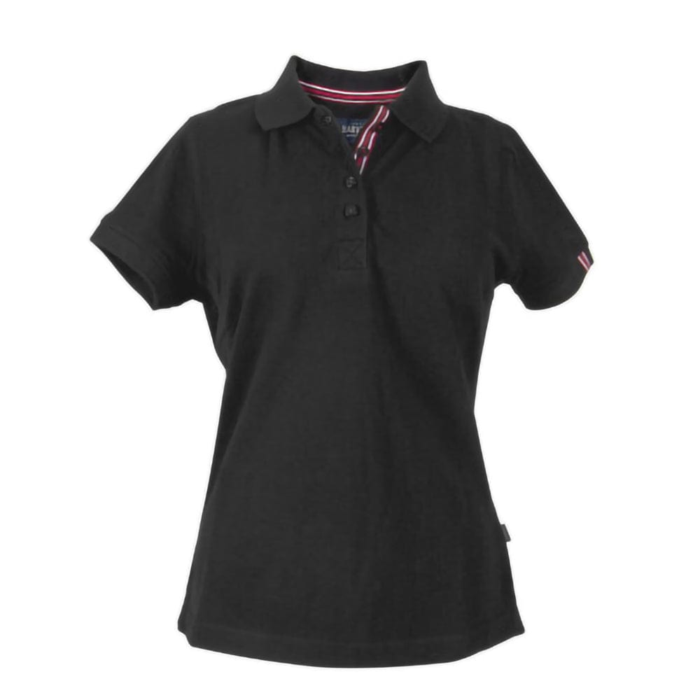 James Harvest Polos / Shirts Black / XS James Harvest Avon Women's Cotton Polo