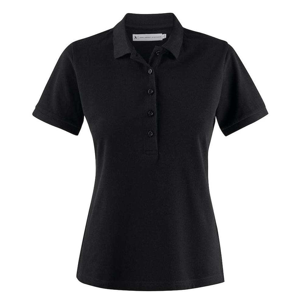 James Harvest Polos / Shirts Black / XS James Harvest Neptune Women's Cotton Polo