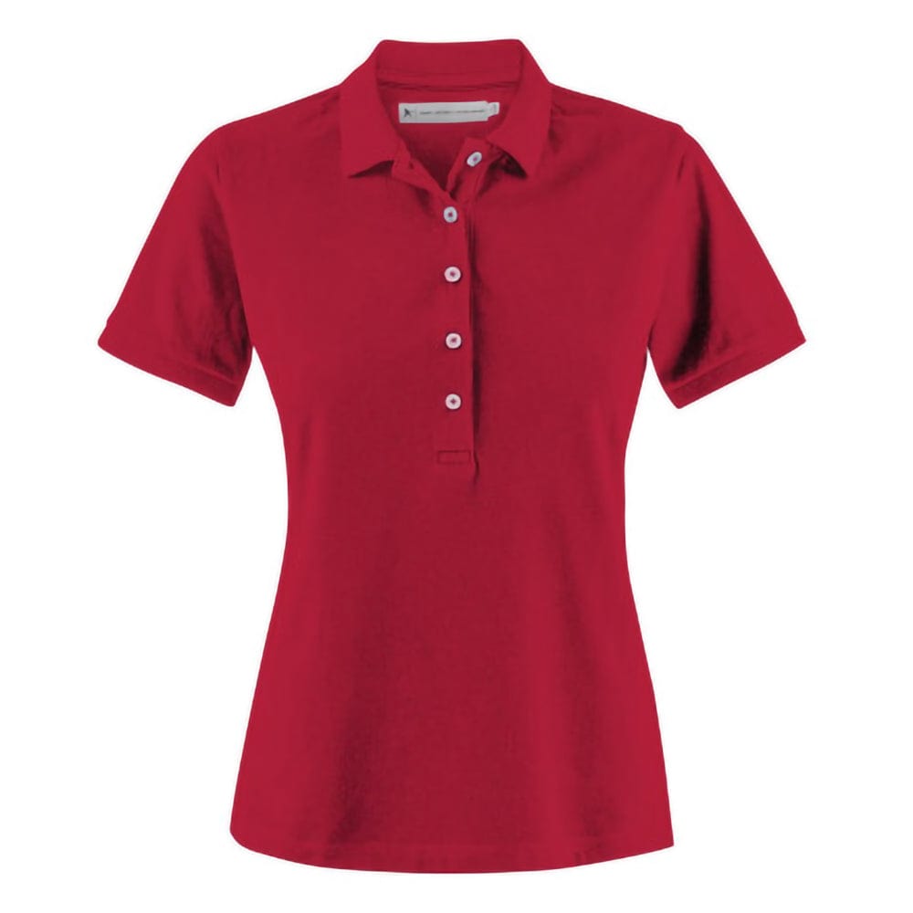 James Harvest Polos / Shirts Red / XS James Harvest Sunset Women's Polo