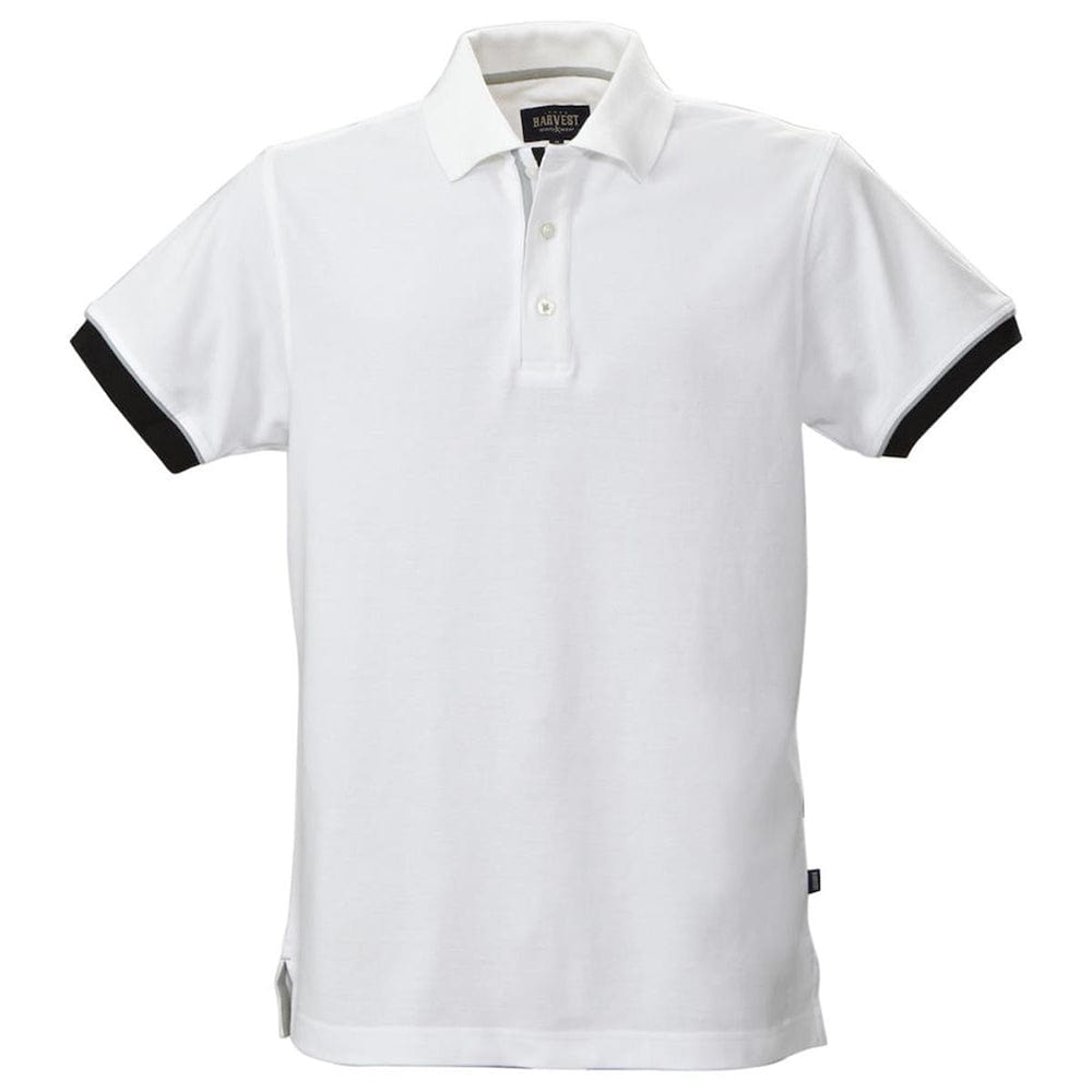 James Harvest Polos / Shirts White / S James Harvest Anderson Men's Cotton Polo