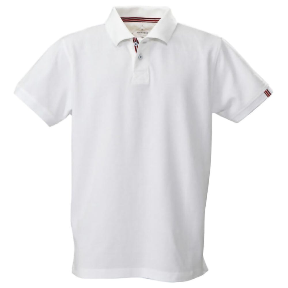 James Harvest Polos / Shirts White / S James Harvest Avon Men's Cotton Polo