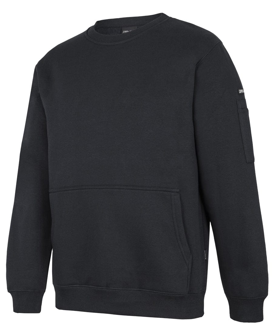 JB's Wear Crews Black/Black / 2XS JB's 350 Premium Trade Crew Neck Fleece