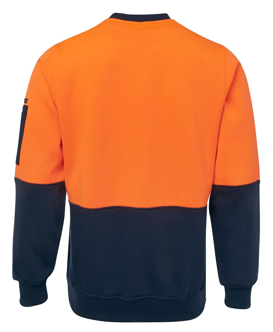 JB's Wear Crews JB's Wear Hi Vis Fleecy Crew