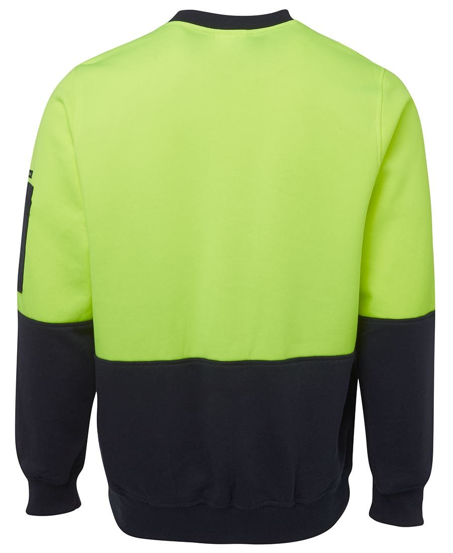 JB's Wear Crews JB's Wear Hi Vis Fleecy Crew