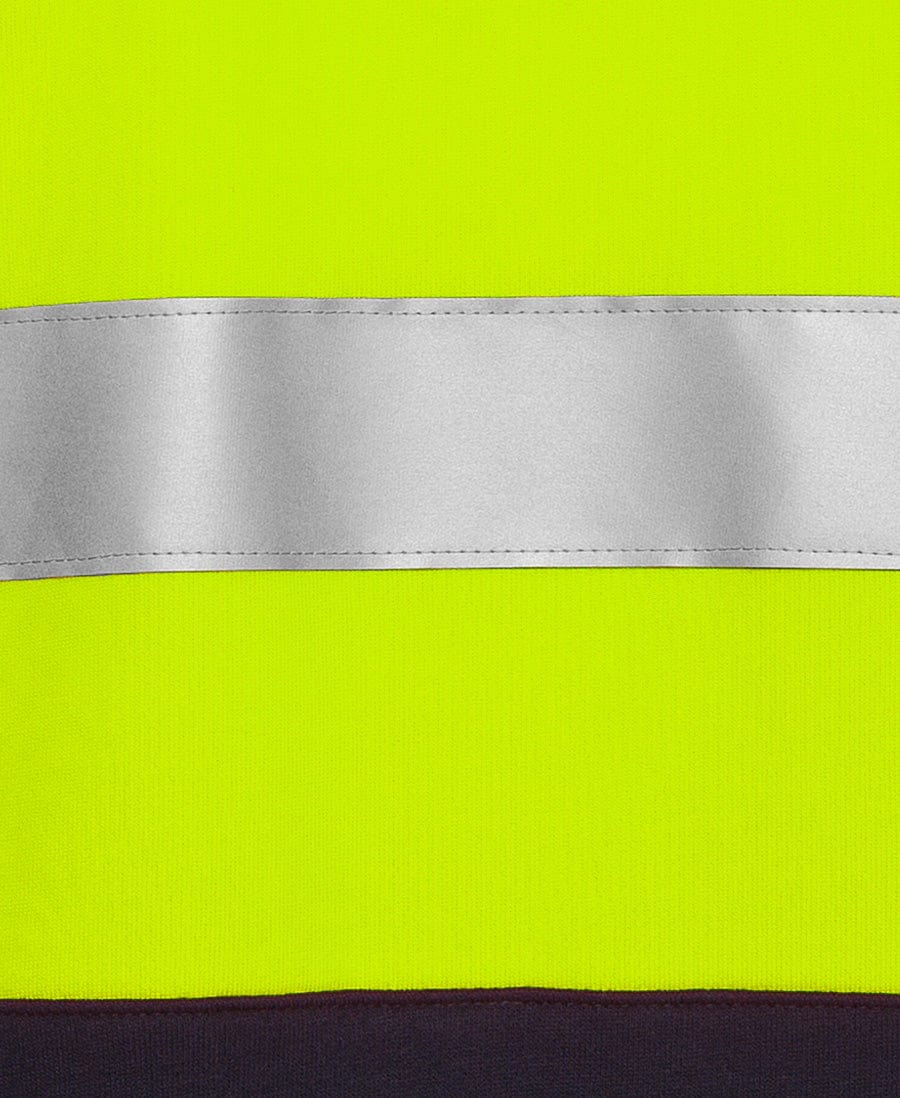 JB's Wear Hoodies JB's Wear Hi Vis (D+N) Full Zip Fleecy Hoodie