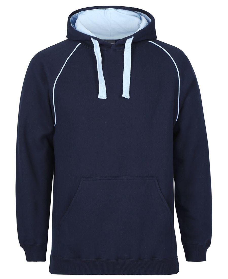 JB's Wear Hoodies Navy/Sky Blue / S JB's Wear Contrast Fleecy Hoodie (2 of 2)