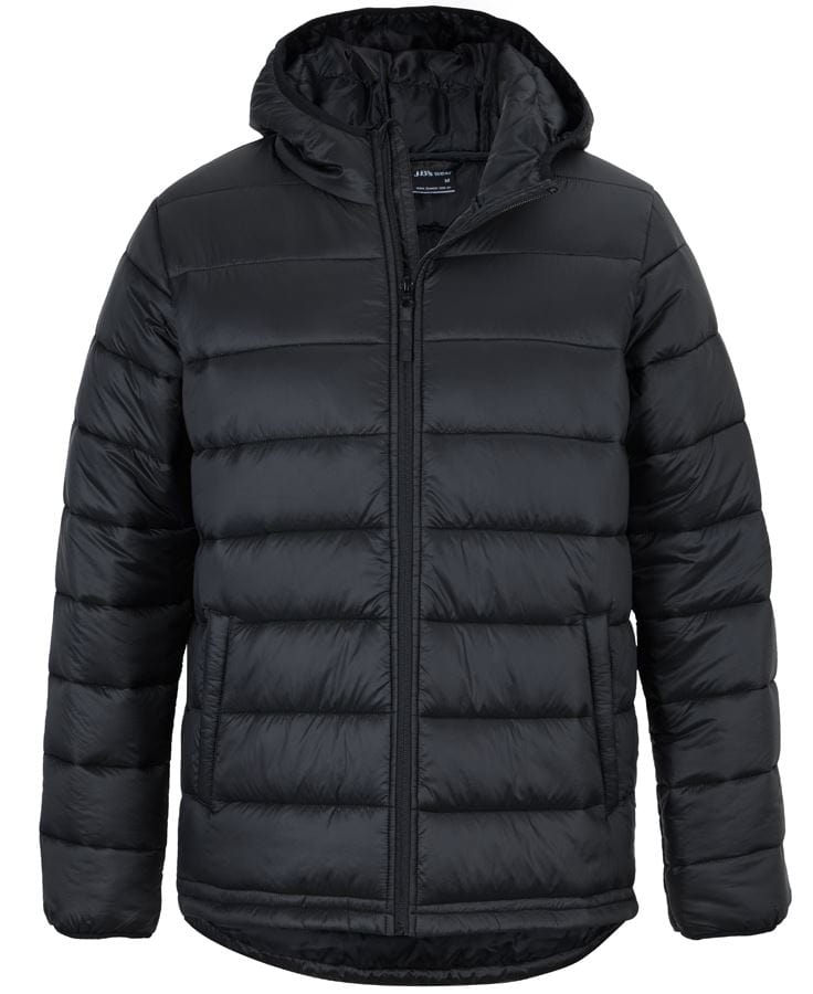 JB's Wear Jackets / Vests Black / 3XS JB's Urban Hooded Puffer Jacket