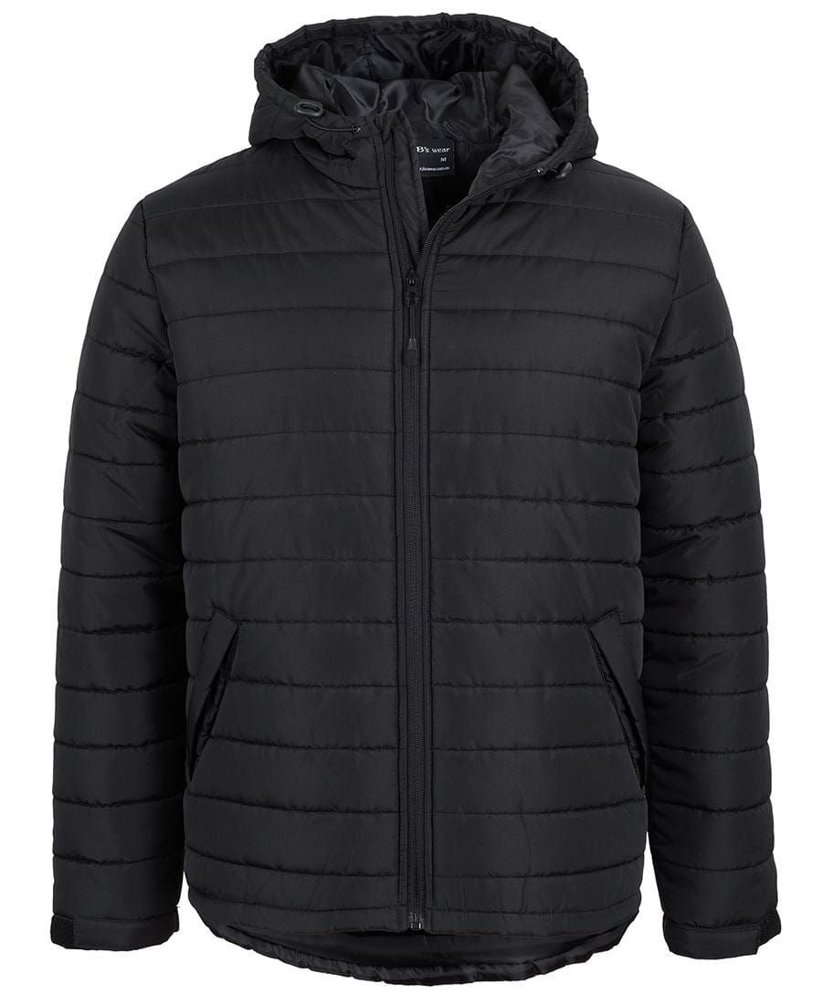JB's Wear Jackets / Vests Black / 3XS JB's Wear Hooded Puffer Jacket