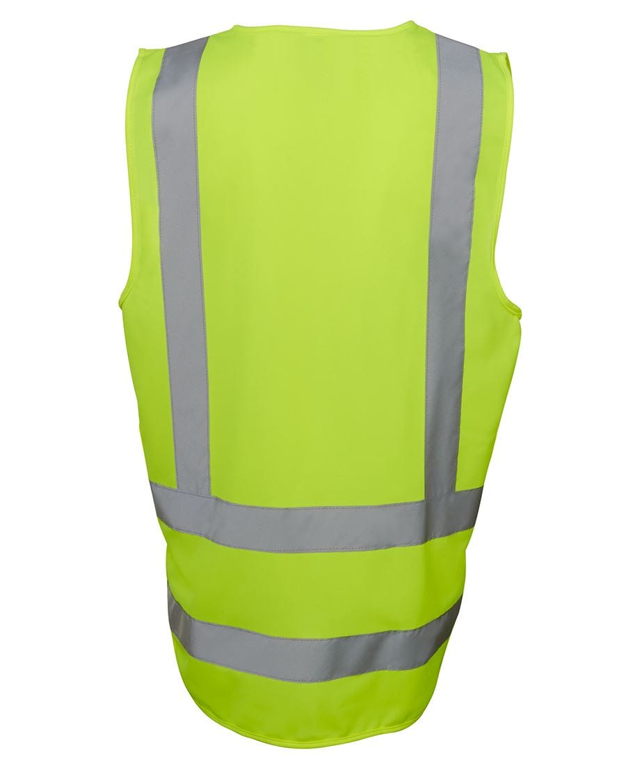 JB's Wear Jackets / Vests JB's Wear Hi Vis Zip Drop Tail H Pattern (D+N) Vest