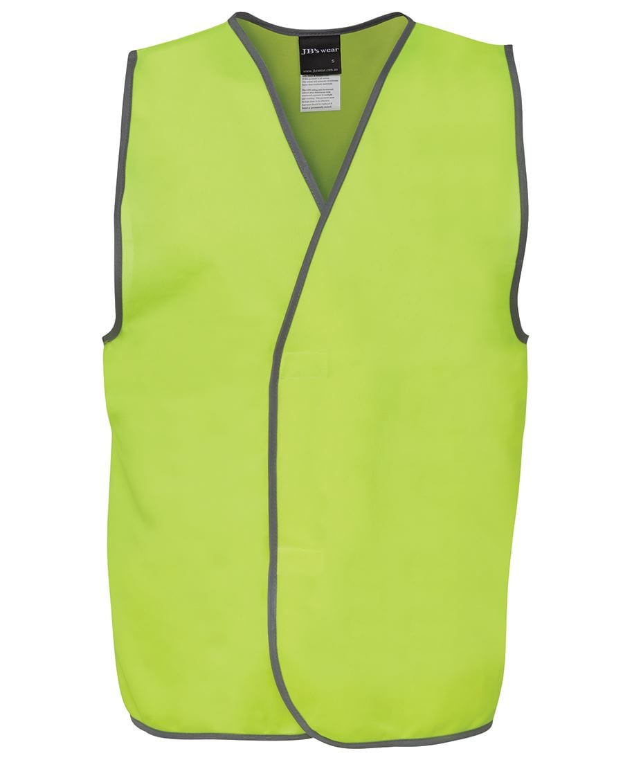 JB's Wear Jackets / Vests Lime / S JB's Wear Hi Vis Safety Vest