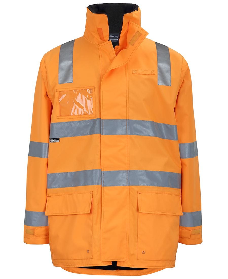 JB's Wear Jackets / Vests Orange (Aust. Rail Orange) / XS JB's Wear Aust. Rail Zip Off Sleeve Longline Jacket