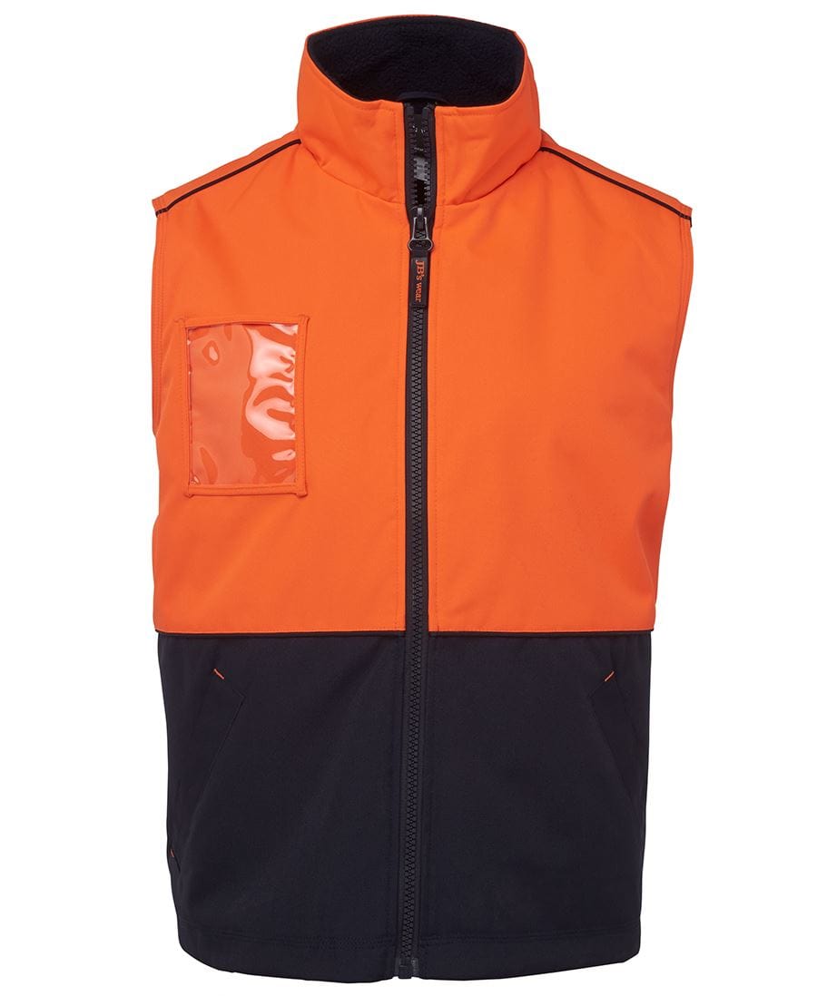 JB's Wear Jackets / Vests Orange/Navy / S JB's Wear Hi Vis A.T. Vest