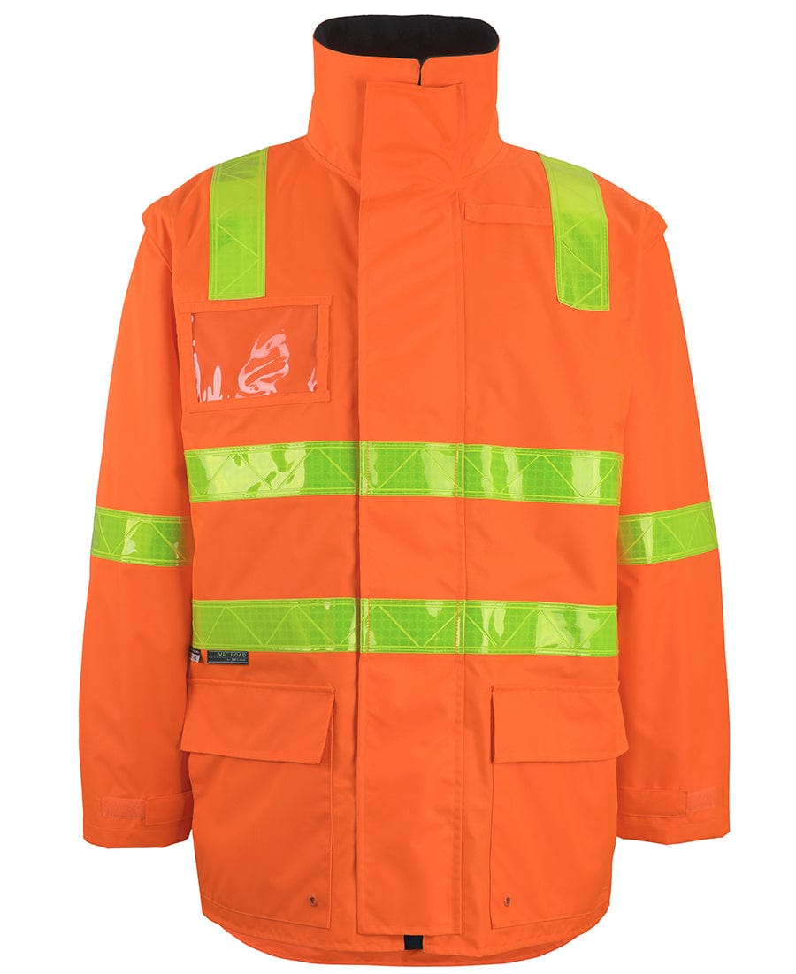 JB's Wear Jackets / Vests Orange (Vic Road Orange) / 2XS JB's Wear Vic Road (D+N) Zip Off Sleeve Longline Jacket