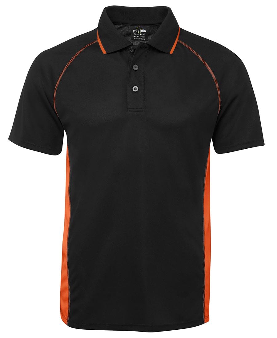 JB's Wear Polos / Shirts Black/Orange / S JB’s Wear Cover Polo