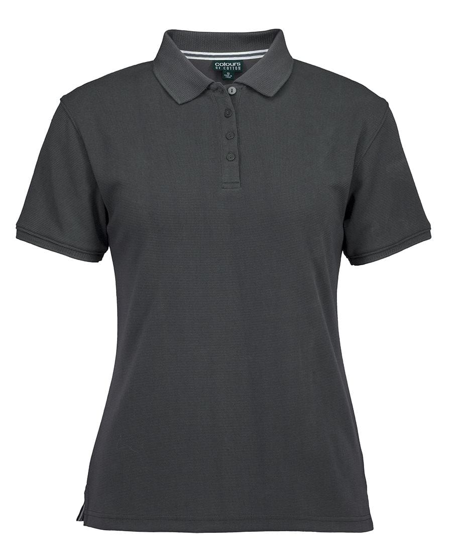JB's Wear Polos / Shirts Gunmetal / 8 JB’s Wear C of C Ladies Ottoman Polo