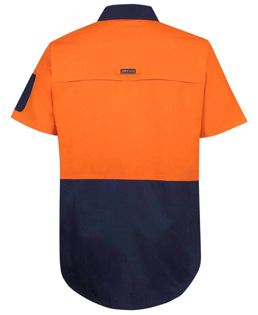 JB's Wear Polos / Shirts JB's Hi Vis Class F Ripstop S/S Work Shirt