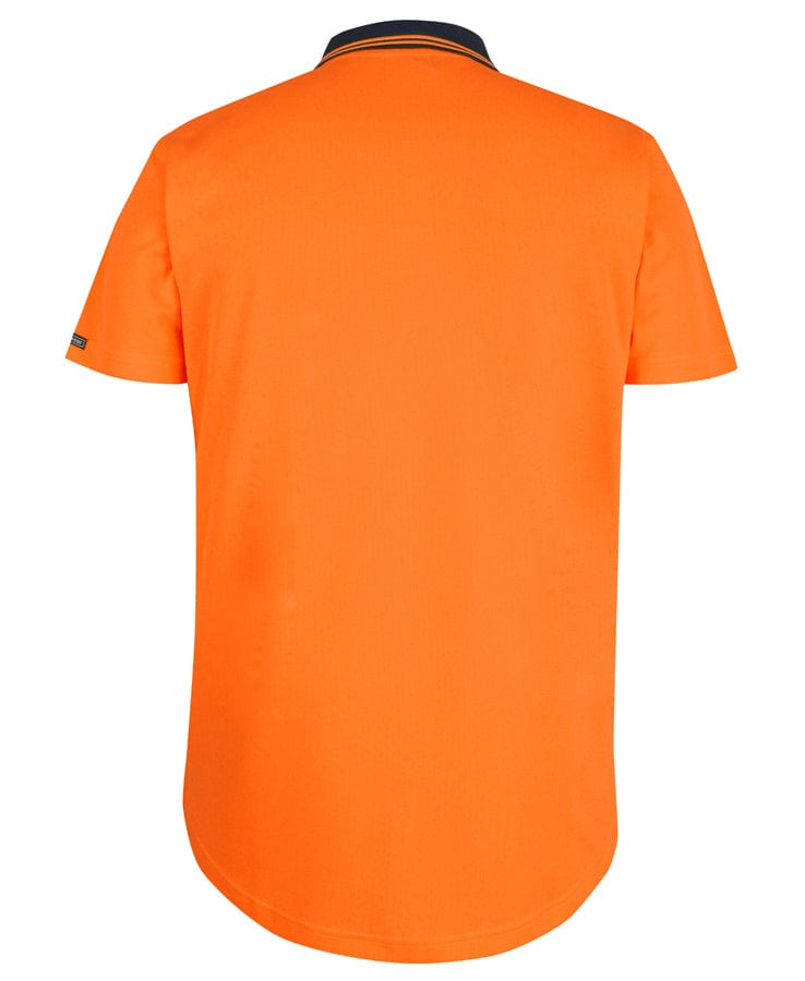 JB's Wear Polos / Shirts JB's Hi Vis S/S Drop Tail Polo