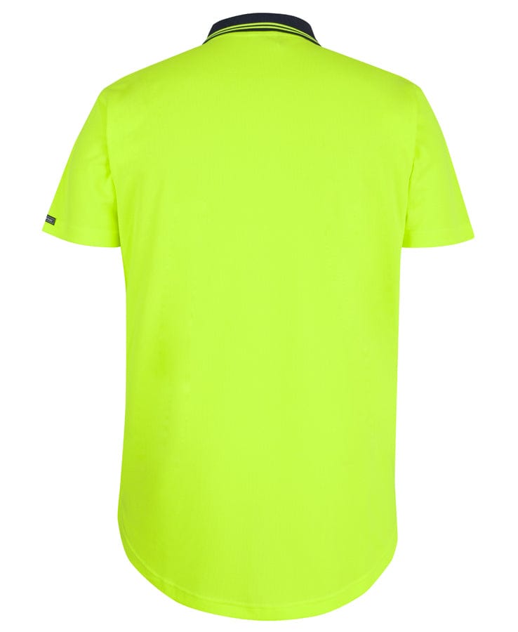 JB's Wear Polos / Shirts JB's Hi Vis S/S Drop Tail Polo