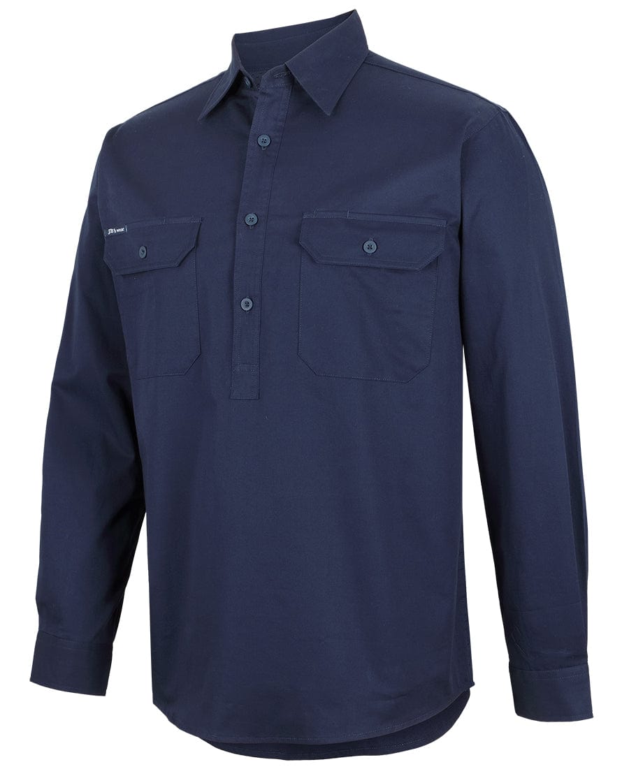 JB's Wear Polos / Shirts JB's Wear Close Front L/S 150G Work Shirt