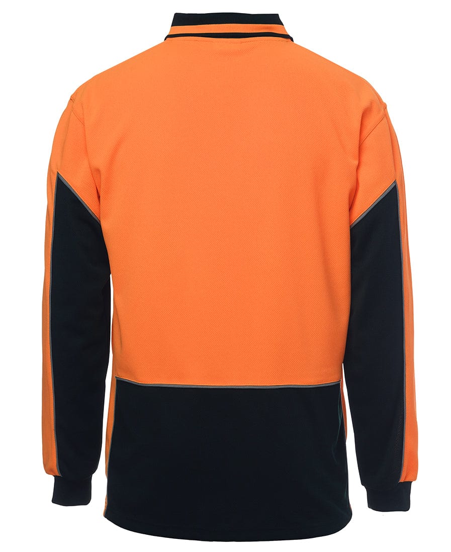 JB's Wear Polos / Shirts JB's Wear Hi Vis L/S Gap Polo