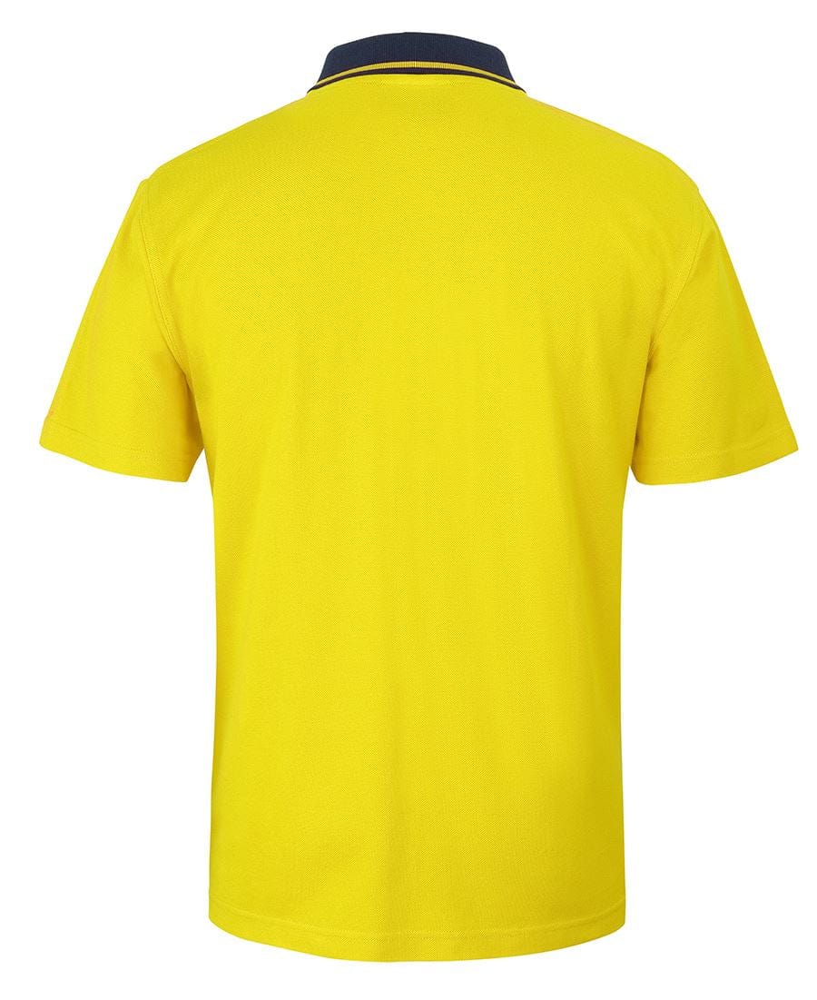 JB's Wear Polos / Shirts JB's Wear Hi Vis S/S Cotton Pique Trad Polo