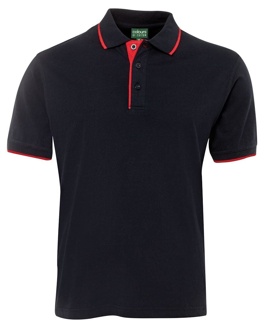 JB's Wear Polos / Shirts Navy/Red / S JB's Wear C of C Tipping Polo