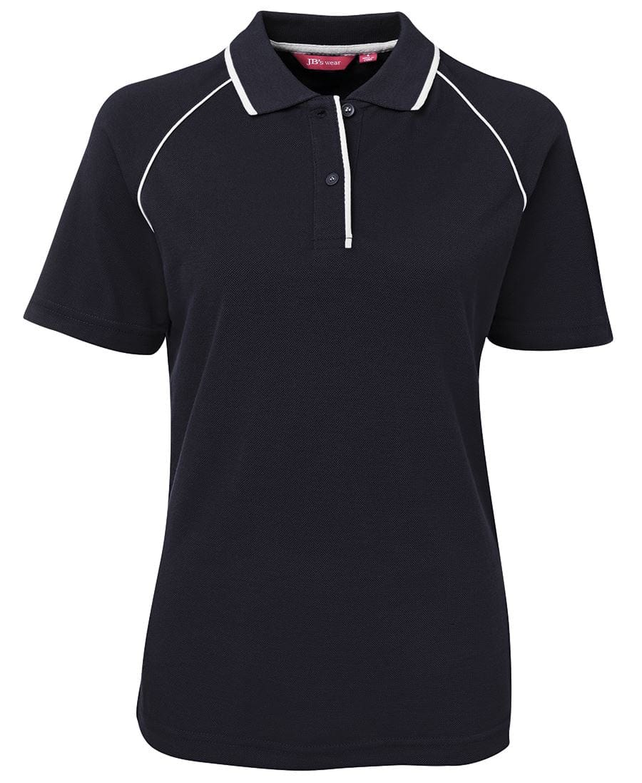 JB's Wear Polos / Shirts Navy/White / 8 JB’s Wear Ladies Raglan Polo