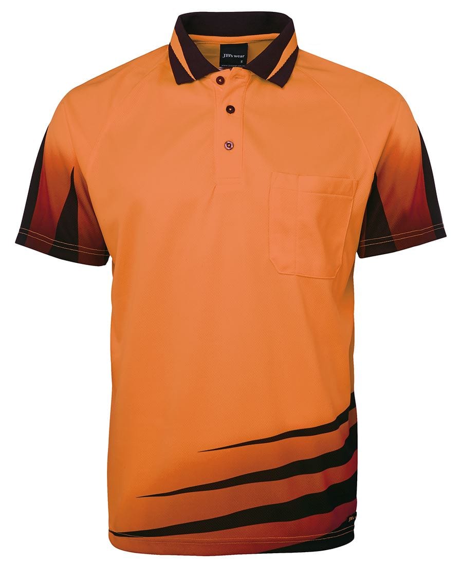JB's Wear Polos / Shirts Orange/Black / XS JB's Wear Hi Vis Rippa Sub Polo