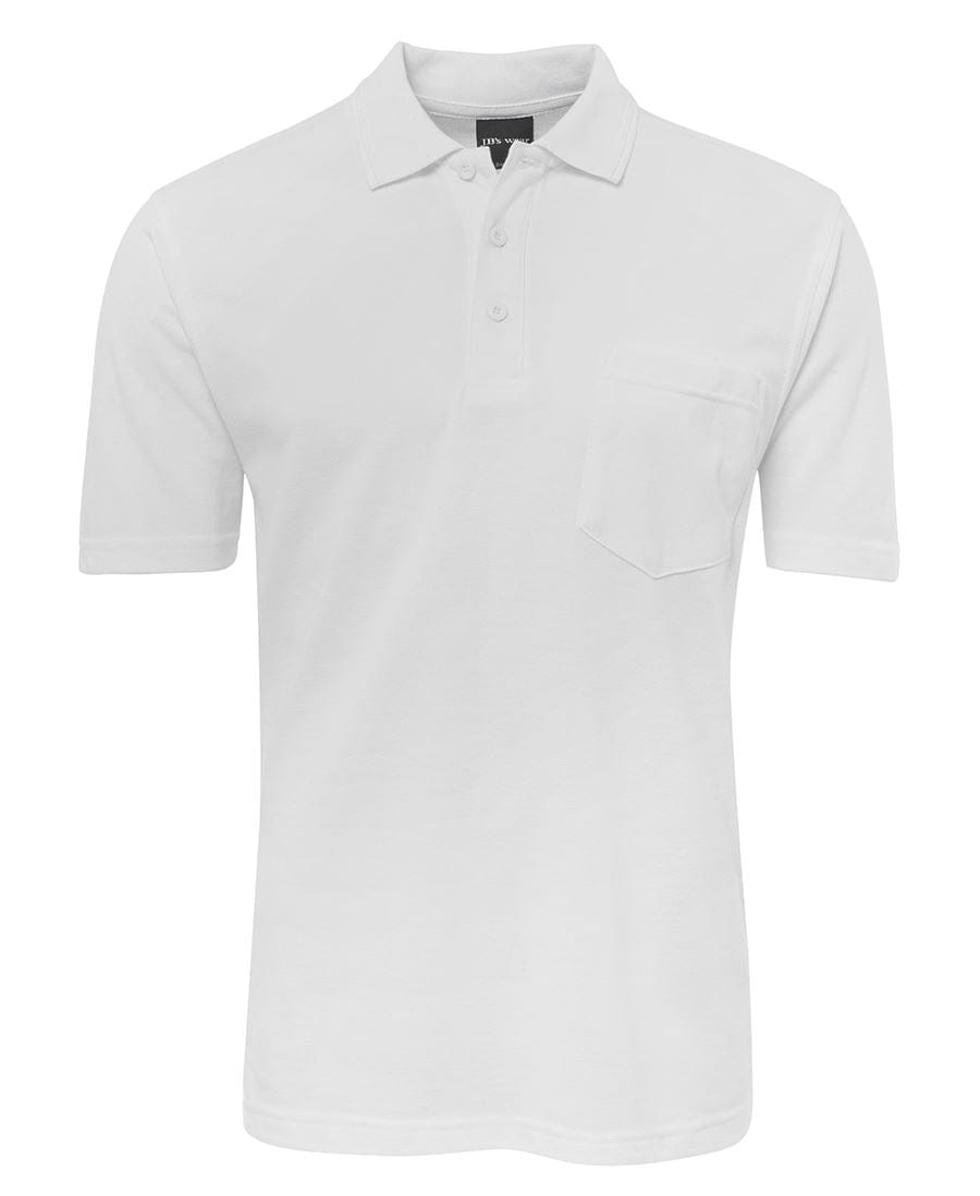 JB's Wear Polos / Shirts White / 3XS JBsWear 210 Pocket Polo