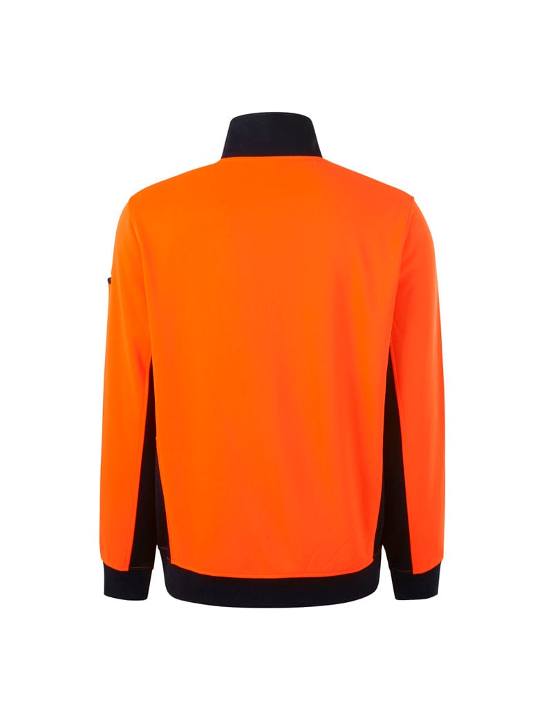 King Gee Crews King Gee Hi Vis  1/4 Zip Fleece