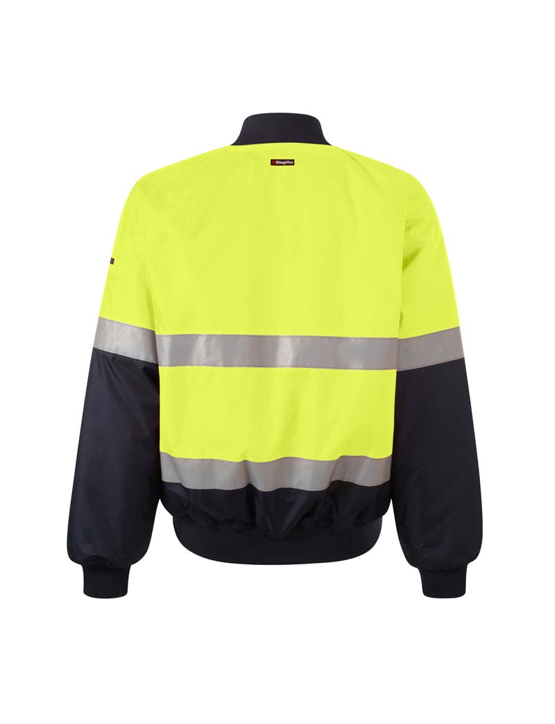King Gee Crews King Gee Hi Vis Reflective Bomber Jacket