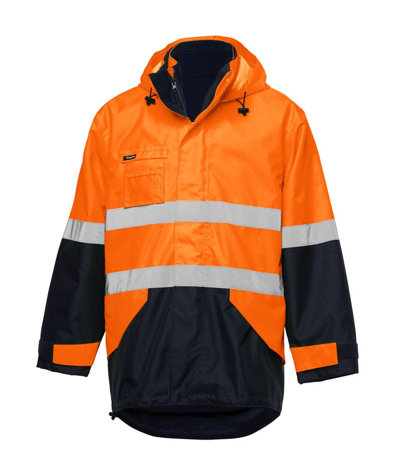 King Gee King Gee 4 In 1 Waterproof Wet Weather Jacket