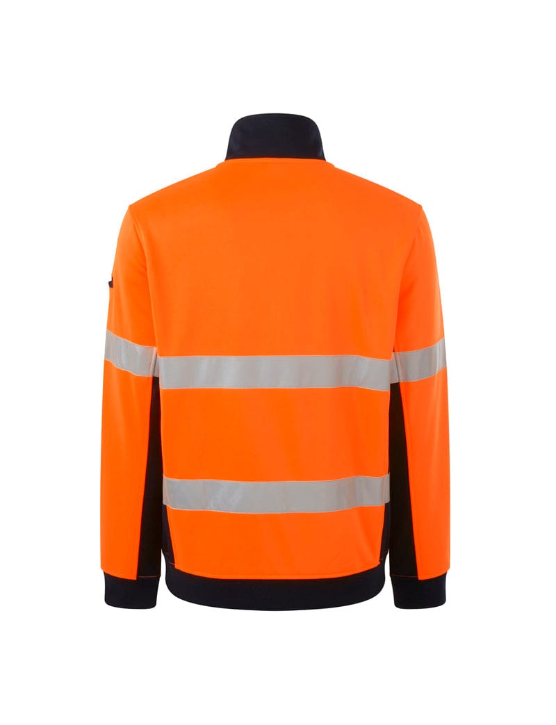 King Gee King Gee Hi Vis Reflective 1/4 Zip Fleece