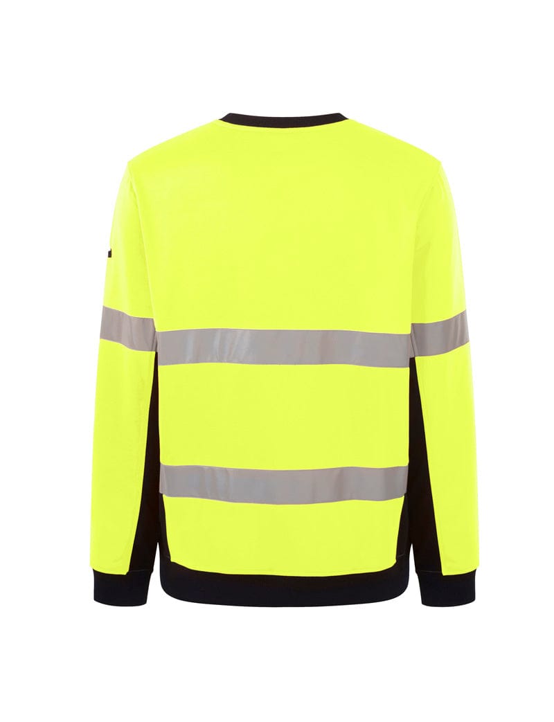 King Gee King Gee Hi Vis Reflective Crew Neck Fleece