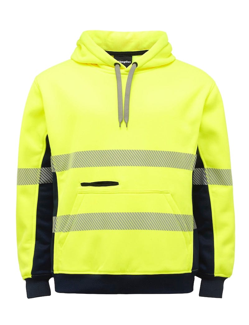 King Gee King Gee Hivis Pullover Jersey Fleece Taped