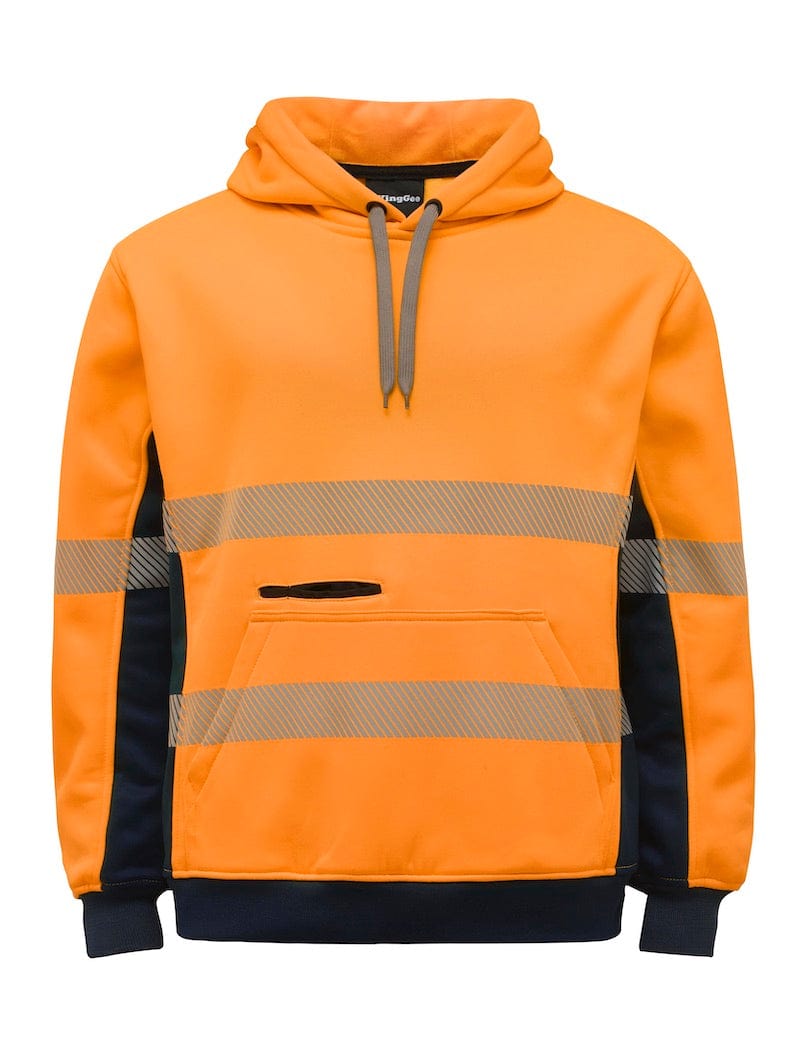 King Gee King Gee Hivis Pullover Jersey Fleece Taped
