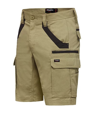 King Gee Pants / Shorts Khaki / 77 King Gee Tradie Utility Short