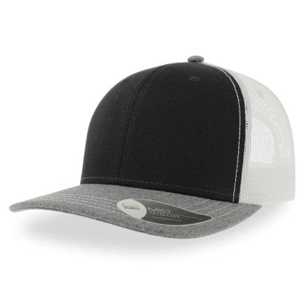 Legend Black Hats Black/Grey Melange/White / OSFA Atlantis Sonic Trucker